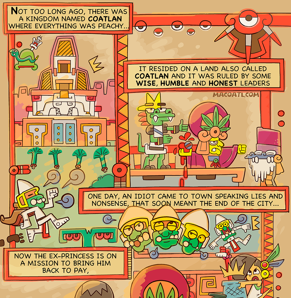 Macoatl - Episode 164, Page 1: The Pitayos 65